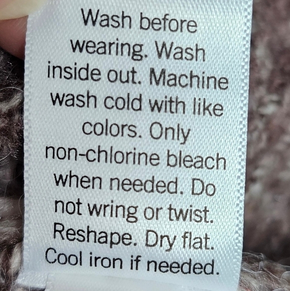 SO Womens V-Neck Pullover Sweater Oversized Chunky Knit Brown Daisy XS - Picture 11 of 12